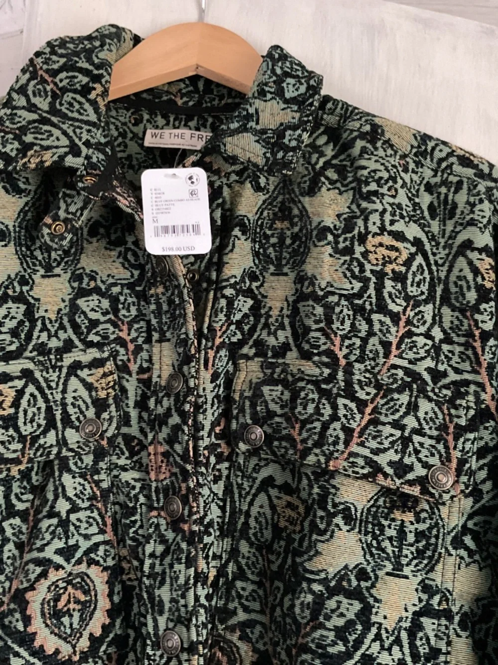 Beautiful Free People Tapestry Jacket NWT - Picture 2 of 5